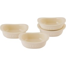 Balance Seramik 4 Parça Ramekin Kasesi 0,20 L