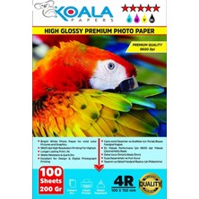 Epson 103 L1250 Evertday Premium Parlak 10X15CM Fotoğraf Kağıdı 200 Gr. 100 Adet
