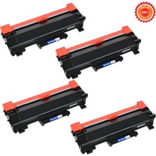 TN-2456 Muadil Siyah Toner 4'lü Set HL-L2310D HL-L2370DW MFC-L2710DW (4X3.000 Sayfa)