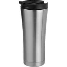 Baylar Çift Katmanlı Termos Kupa, Paslanmaz Çelik, 500 Ml, Gümüş