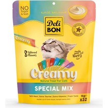 Bon Creamy Ödül Maması Karışık Çeşit 15GR 32LI Paket