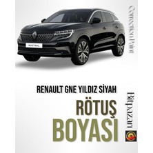 Renault Yıldız Siyah Profesyonel Çizik Giderici Rötüş Boyası 20ML, Gne-Flea