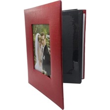 4x6 (10X15) 200'LÜK Fotoğraf Albüm Kırmızı
