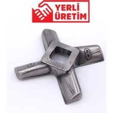 8 No Bıçak Et Kıyma Makinesi Bıçağı Ev Işyeri Tipi 8 Numara Kıyma Makineleri Için Kaliteli Dövme Çelik Bıçak,türk Malı Kıyma Makine Bıçağı Daha Iyisi
