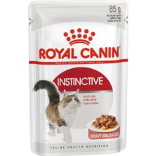 Instinctive Gravy Pouch Yaş Kedi Maması 85 gr x 12 Adet | Royal Canin | Tek Yem | Dengeli Bir Kedi Günlük Yaşamını Desteklemek Için