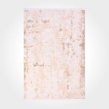 Camila Krem Soyut Bambu Modern Geometrik Etnik Desenli Boho Makinada Yıkanabilir Hafif Hav Toz Vermez Leke Tutmaz Kaymaz Taban Dijital Makine Baskı Ha