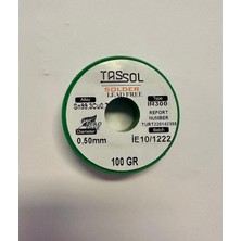 Tassol 0.50 mm 100GR Kurşunsuz Lehim Teli