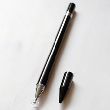 Teknosepetim Android Uyumlu Pencil 2ın1 Disk Uçlu Stylus Kalem Beyaz