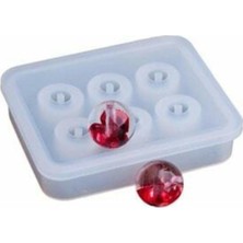 Siliko World Silikon Epoksi, Reçine Tesbih, Boncuk, Bileklik Kalıbı 8mm