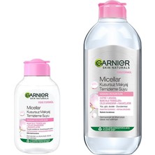 Skin Naturals Micellar Kusursuz Makyaj Temizleme Suyu (100 Ml) &amp;amp;amp; Micellar Kusursuz Makyaj Temizleme Suyu (400 Ml) Cilt Bakım Seti