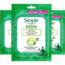 Kind To Skin De-Stress Rahatlatıcı Kağıt Maske, 21 ml x 3