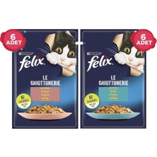 Purina Ton Balıklı ve Somonlu Karışık Pouch Kedi Yaş Mama Konserve 12 x 85 gr