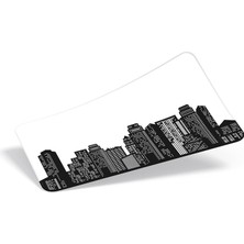90X40 cm Xxl Gaming Mouse Pad [high Density Hybrid Kumaş] [kaymaz Taban] [yüksek Çözünürlüklü Baskı] Fare Altlığı Oyuncu Mousepad (The City)