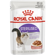 Sterilised Gravy Kısır Kedi Pouch Yaş Mama 85 gr x 12 Adet