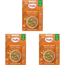Salata Hazır Tatlı Mix, 120 gr Tekli Paket 3lü Paket
