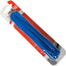 Tek-Iş Mavi Plastik Kablo Bağı | 140MM x 2.5mm | 50 Adet | Dayanıklı Cırt Kelepçe | Kablo Düzenleyici ve Sabitleyici