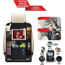 Araç Koltuk Arkası Organizer Tablet Telefon Tutucu Araba Içi Düzenleyici 1 Adet