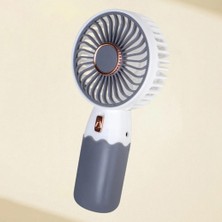 Taşınabilir Elle Tutulabilir, Şarjlı Masa ve El Fanı Vantilatör, Telefon Standlı Mini Fan, 16 * 8 Cm, Hafif Tasarım, Düşük Gürültü Seviyesi