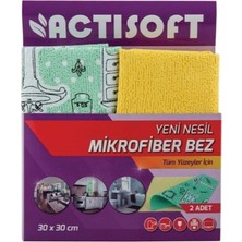Actifibre Yeni Nesil Mikrofiber Bez 2'li