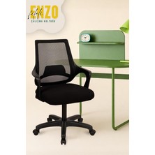Enzo Fileli Çalışma Koltuğu-Siyah FILE-2375B0541