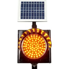 300 mm Ledli Güneş Enerjili Flaşör, Solar Çakar Lamba