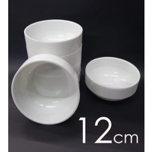 6 Adet Sağlam Beyaz Melamin Çorba Kasesi 12CM Yoğurt,hoşaf,sütlaç Ev Lokanta Tipi Geniş Kenarlı Tas