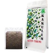 Sertifikalı Temiz Katkısız Keten Tohumu (1 Kg)
