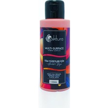 Multi-Surface Hibrit Akrilik Boya, 120ML, Su Bazlı, Ahşap Cam Seramik Metal Kumaş Plastik Için (Gül Pembe)