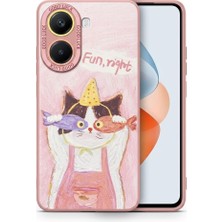 Poco X7 Pro ile Uyumlu Kamera Korumalı Desenli Silikon Kılıf