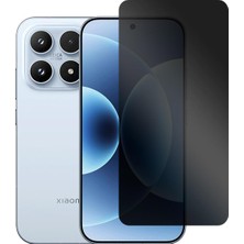 Xiaomi 17 Privacy Gizlilik Filtreli Tam Kaplayan Tempered CAM-AL3125