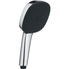 Vitalio Comfort 110 El Duşu, 2 Akışlı (Yağmur & Jet), Smartswitch, 110MM Kare Duş Başlığı, Kireç Önleyici Sistem, Krom, 26925001