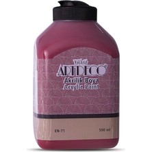 Akrilik Boya, 500ML, Bordo 3643