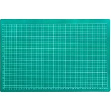 A3 Yeşil Kesim Matı 45X30 Cm, Kesim Altlığı, Deri Hobi El Aleti