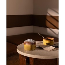 Kleby 2'li Sufle Kabı - Koyu Bej - 10 cm