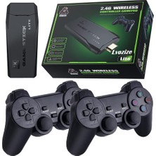 Retro Konsol, Retro Oyun Konsolu, 3500 Oyunlu, Video Oyunları Için Konsol, 2 x 2,4 G Bluetooth Kontrollü, 32 GB HDMI 4K Oyun Konsolu, USB Kablosuz Oyu