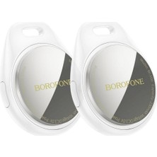 Borofone Tag Akıllı Takip Cihazı, Apple Find My Ile Uyumlu, Anahtar, Çanta, Evcil Hayvan, Değerli Eşya Için Kayıp Önleyici, Uzun Ömürlü Pil, Iphone 6s
