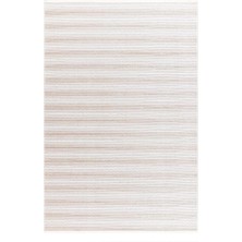 Stripe Krem Kilim Kaymaz Taban Salon Oturma Odası Antre Halısı 33014A, 120 x 180