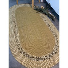 Lotus Jüt Hasırlı El Örgüsü Kilim Jüt 80 x 150