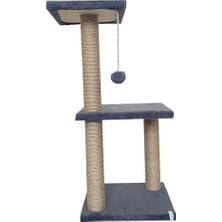 Pet Mega Boy Basamak Kedi Tırmalama Tahtası Antrasit