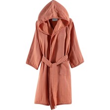 Pamuklu Müslin Bornoz | Havuz, Plaj, Banyo Kapşonlu Kız-Erkek Çocuk Kimono, Panço, Plaj Havlusu, Kapüşonlu