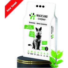 Organik Ekstra Topaklanan Doğal Kedi Kumu, Bentonit, 20 L, Tozsuz