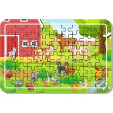 Lipyos Sevimli Hayvanlar 54 Parça Ahşap Puzzle A41031