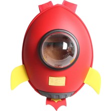 Supercute Rocket Anaokulu Çocuk Sırt Çantası/kırmızı