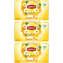 Papatya Bitki Süzen Poşet Çay 20LI x 3 Adet
