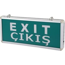 CT-9175 Exit Çıkış Levhası Şarjlı Ledli HSPLİNM-6538