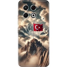 Tecno Spark 30 Pro ile Uyumlu Silikon Kılıf, Türk Askeri Temalı Desenli, Darbe Emici, Çok Renkli