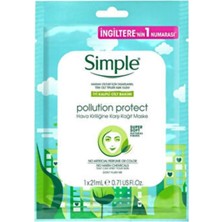Hava Kirliliğine Karşı Kağıt Maske, 21 ml
