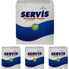 Servis Peçete 100'LÜ 4lü Paket