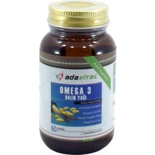 Lokman Hekim Nurs Adavital Omega 3 Balık Yağı 60 Lı Kapsül