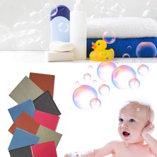 10'lu Müslin Bebek Banyo Lif ve Kurulama Bezleri Pamuk Soft Ince Yumuşak Bebek Tüm Vucut Temizleme ve Silme Mendili 25X25 Anne Bebek Bakım Bebek Banyo